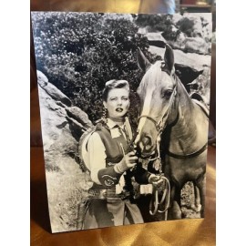 Gale Davis's Annie Oakley & Target Western TV Star Tabletop Display Standee