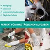 Ansell VersaTouch 92-205 Latex-Free Disposable Gloves, Food Gloves, Powder-Free, White,