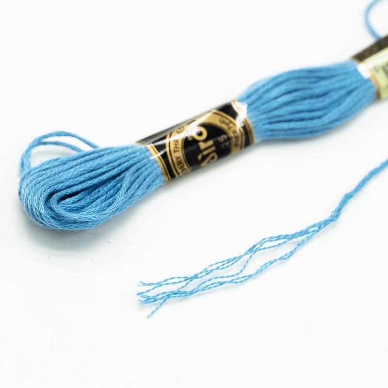 Blue Embroidery Threads, Embroidery Threads, Cross Stitch Thread, Blue, 14