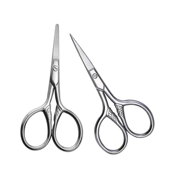 Eyebrow Trimmer Scissors Set Tool for Lash Cutting Male Face
