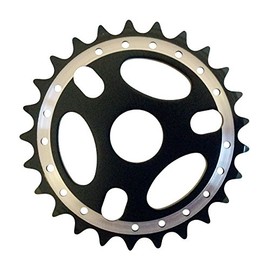 Cervus Bike Alloy BMX Crank Chainring Teeth:25 Black
