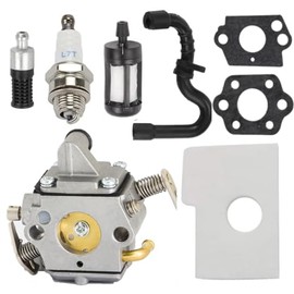 C1Q-S57A Carburetor for Stihl MS170, MS180, 017, 018 Chainsaws - Replaces ZAMA C1Q-S57B, 1130 120 0603 - Includes Carburetor Kit