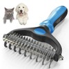 Generic Professional Pet Deshedding Brush - Dematting Pet Fur Knot