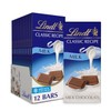 Lindt CLASSIC RECIPE Milk Chocolate Bar, Milk Chocolate Candy, 4.4 oz. (12 Pack)