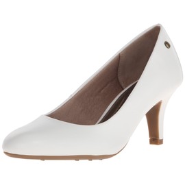 LifeStride Womens Parigi Pumps White 9.5 M
