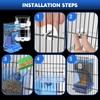 Yaomiao 6 Pcs No Mess Bird Feeders Automatic Clear Parrot