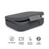 Bentgo Modern Leak Resistant Bento Lunchbox, Dark Grey