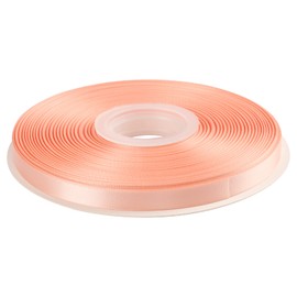 AVANAVA Cinta de satén de doble cara de 3/8 pulgadas de ancho, 50 yardas (203-rosa coral)