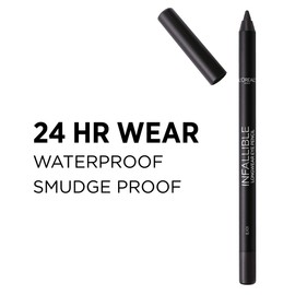 L'Oreal Paris L'Oreal Paris Cosmetics Infallible Pro-Last Waterproof Pencil Eyeliner, Black, 0.042 Ounce,1 Count