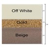 Larson Boats 5/8 inch LXI Hull Deck Tape Striping White/Gold/Silver