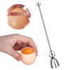 Stainless Steel Eggshell Cutter - Topper for Soft-Boiled Eggs, Opener