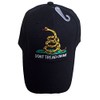 Ruffin Gadsden Flag Baseball Cap - Black - Dont Tread
