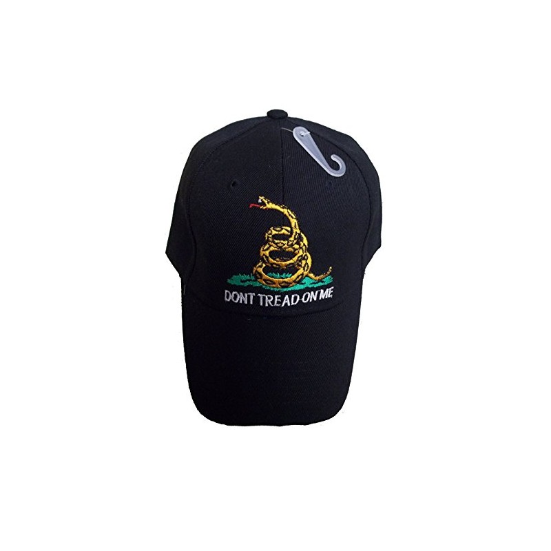 Ruffin Gadsden Flag Baseball Cap - Black - Dont Tread