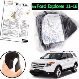 XUKEY Mud Flaps Splash Guards For Ford Explorer 2011-2018 Front and Rear 4pcs