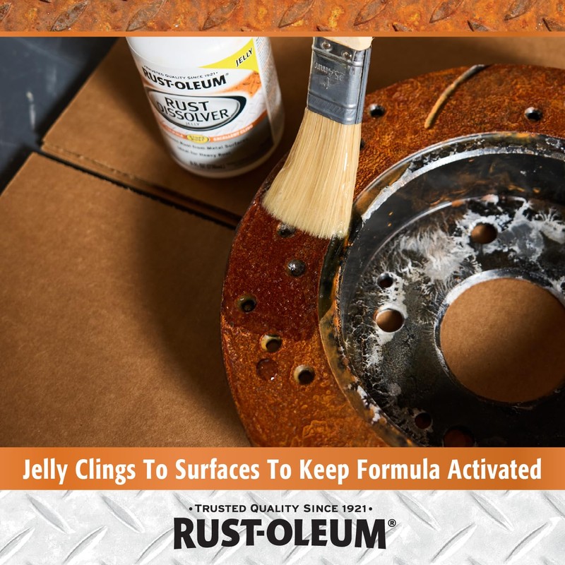 Rust-Oleum Rust Dissolver Jelly | Heavy-Duty Corrosion Remover for Metal