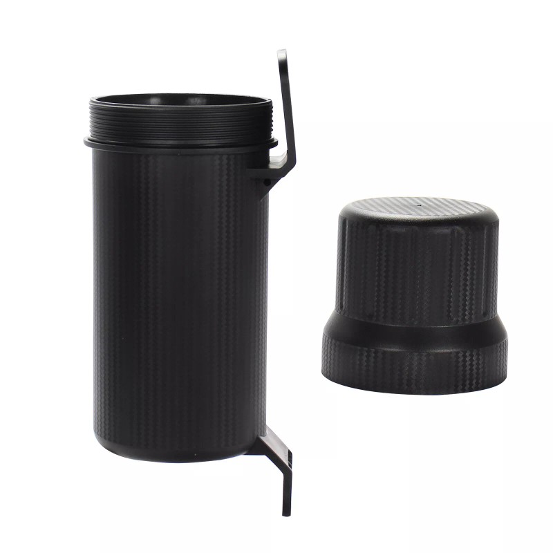 GIDIBII Motorcycle Universal Tool Tube Kit Waterproof Storage Canister Box+Mounting