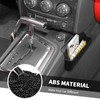 Jimen for Challenger Shifter Storage Box, 2PCS Center Console Gear