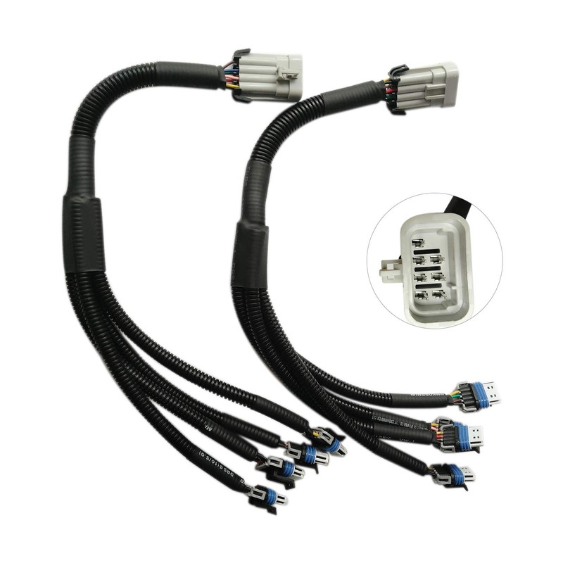 WGL High Performance 2pcs Ignition Coil Harness Connector Fits for
