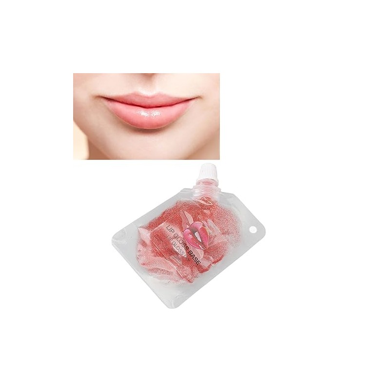 Clear Lip Gloss Base , Pearly Moisturizing 20ml Glitter Lip