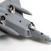 1/100 F-22 Aircraft Model Simulation Raptor Fighter Aviation Military Science