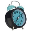 AUNMAS Double Bell Alarm Clock Small Alarm Clocks Ultra Quiet