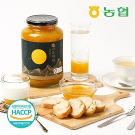 Nonghyup (NS홈쇼핑)농협 레몬차보다 향긋한 고흥 갈아만든 유자차 대용량 2kg+2kg..34824539 (NS Home Shopping) Nonghyup Lemon Tea, More Fragrant than Lemon Tea, Goheung Yuzu Tea, Large Capacity 2kg+2kg..34824539