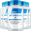 Metabolyn (5 Pack) Metabolyn Capsules – Metabolyn Pills Digestive Support,