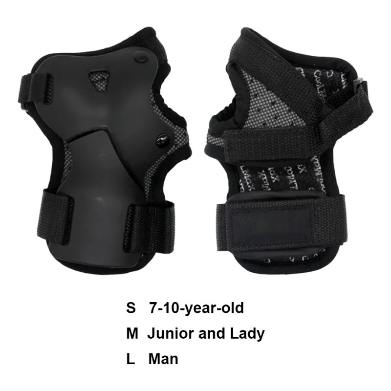 Guantes Protectores De Palma Para Skate Patinaje M Como Se