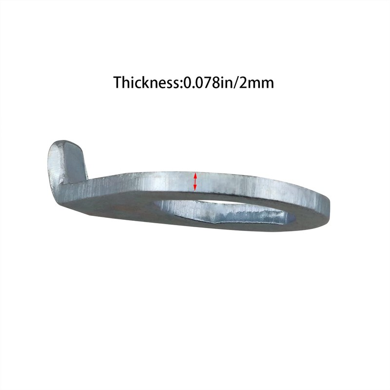 Ruiwaer 4PCS M10 Bicycle Hub Safety Washer Bike Wheel Hub