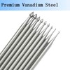 Luo ke 12 Pcs Jewelry Bud Burr, 3/32'' Shank Lapidary