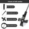 DASNTERED Telescopic Golf Ball Retriever, Golf Ball Retriever with Locking