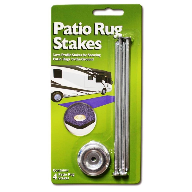 Prest-O-Fit 2-2000 Patio Rug Stakes - Pack of 4
