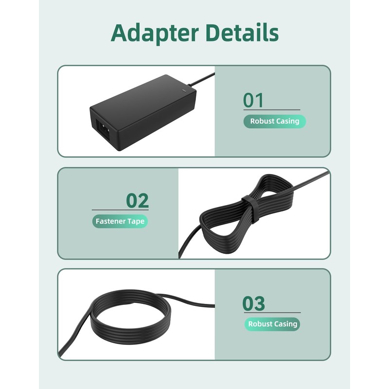 Replacement for Segway Ninebot Charger;FITE ON 42V 1.7A Adapter Compatible