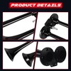 CARFKA Air Horn for Truck Boats Car, 150DB Super Loud