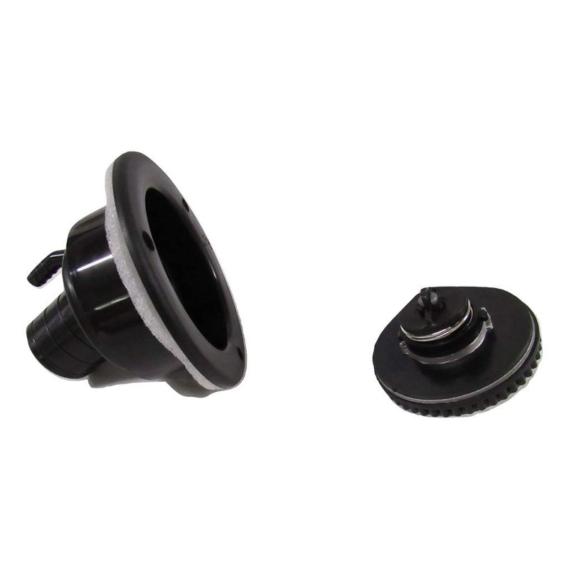 Water Inlet Filler Cap (Lockable Fresh Caravan Motorhome RV Black)