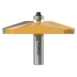 FivePears Bevel Raised Panel Router Bit 1/2 Inch Shank for Making Cabinet Door, 3-1/2-Inch Diameter, Used in Combination with Rail and Stile Router Bit
