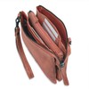 Lois - Women's Leather Shoulder Bag with Adjustable Strap -