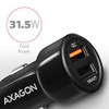 AXAGON PWC-QC5 Dual Car Charger 12-24V / 2X Port QC3.0/FCP