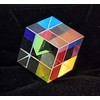 20 mm Glass Cube Prism, RGB Dispersion Prism, for Teaching