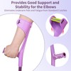 Foldable Forearm Crutches for Adults, 10 Levels Adjustable Height Lightweight