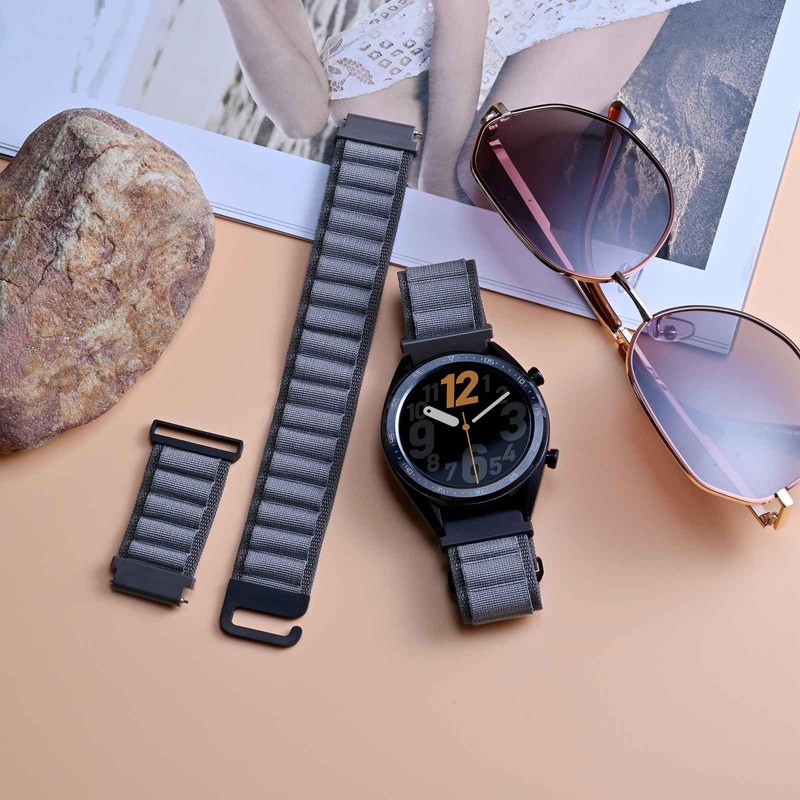 [WOCCI] 18mm 20mm 22mm Watch Band, Sporty Nylon Watch Strap,
