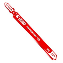 Diablo Wood Demon Carbide Teeth Jig Saw Blade - Ideal for Wood Cutting and Fine Finish Carpentry - 4-5/8" Length, 12-TPI - DJT301BHM