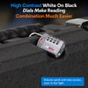 Forge 4-Digit Combination Lock, TSA Approved Locks for Luggage, Travel,