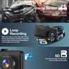 1080P Front Dash Cam, Dashboard Camera Recorder for Cars, NO