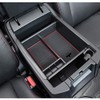JDMCAR Compatible with Center Console Organizer Toyota 4Runner Accessories 2010-2021ï¼Red Trimï¼