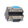 chenyang CY D-Sub RS232 9Pin Male to Female Down Angled