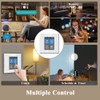 LANBON L8-HS4 LCD 4 Gang Smart Light Switch with Tuya