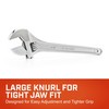 Crescent Adjustable Tapered Handle Wrench - Carded - Home Improvement,