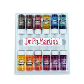 Dr. Ph. Martin's Bombay India Ink Bottles, 0.5 oz, Set of 12 (Set #2) (800852-XXX)