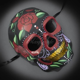 Day of the Dead Mask | Dia de los Muertos Masquerade Mask Celebration M31129
